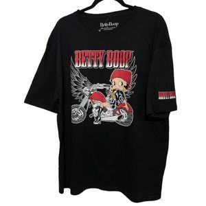 Motorcycle Betty Boop XL T-shirt